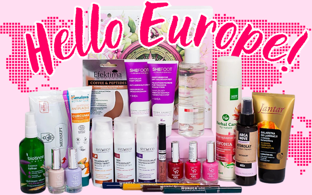 HELLO EUROPE! – odkryj nową edycję Pure Beauty Box US!